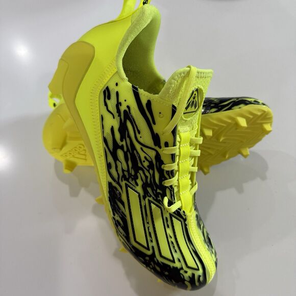 Adidas Adizero 12.0 Poison Solar Yellow Football Cleats IG7218 Size 10 main image 5